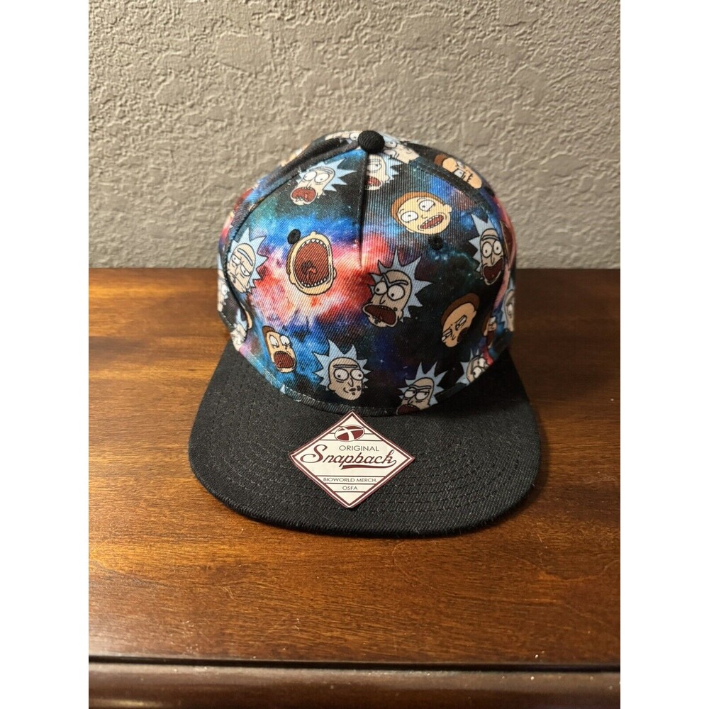 Bioworld Merch Hat Snapback RICK & MORTY Cap Adult Swim 2018